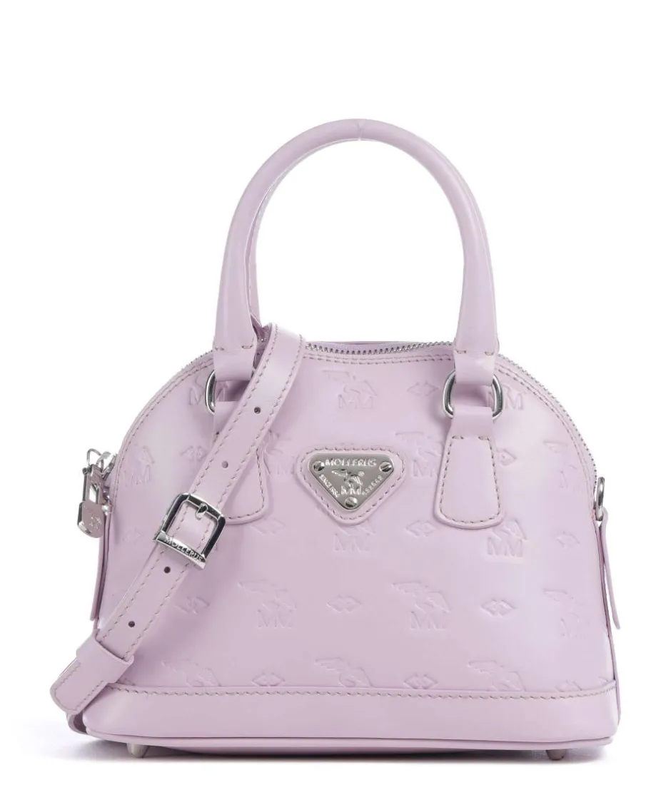 Maison Mollerus Handbags|Crossbody Bags-Stampato Oetwil Handbag canvas, calfskin