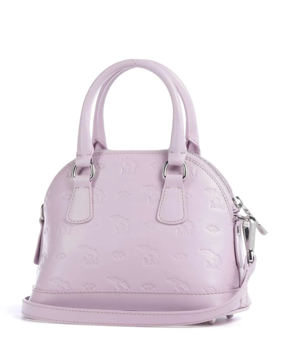Maison Mollerus Handbags|Crossbody Bags-Stampato Oetwil Handbag canvas, calfskin