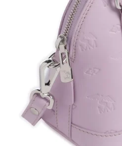 Maison Mollerus Handbags|Crossbody Bags-Stampato Oetwil Handbag canvas, calfskin