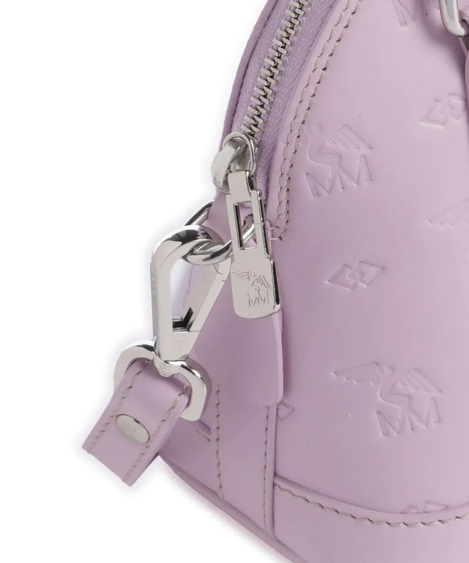 Maison Mollerus Handbags|Crossbody Bags-Stampato Oetwil Handbag canvas, calfskin