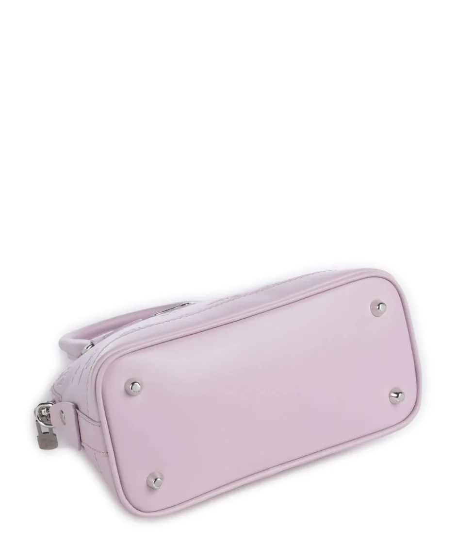 Maison Mollerus Handbags|Crossbody Bags-Stampato Oetwil Handbag canvas, calfskin