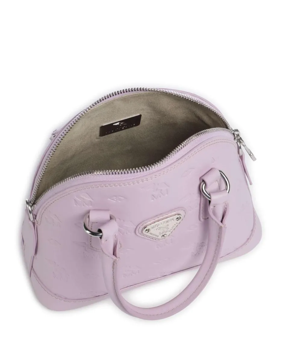 Maison Mollerus Handbags|Crossbody Bags-Stampato Oetwil Handbag canvas, calfskin
