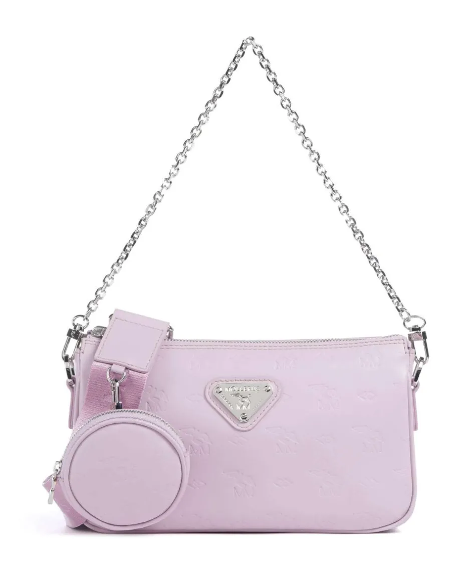 Maison Mollerus Shoulder Bags|Crossbody Bags-Stampato Zell Shoulder bag calfskin