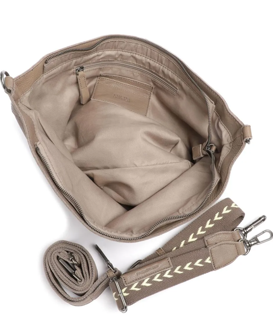 FredsBruder Shoulder Bags-Stines Shoulder bag grained leather