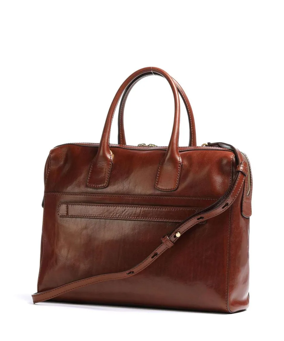 The Bridge Business- & Laptop Bags-Story Donna Briefcase 13″ smooth cow leather