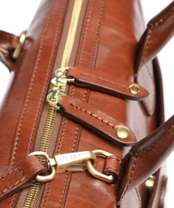 The Bridge Business- & Laptop Bags-Story Donna Briefcase 13″ smooth cow leather