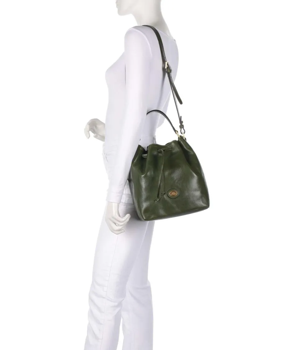 The Bridge Hobo Bags|Crossbody Bags-Story Donna Bucket bag fine grain cow leather
