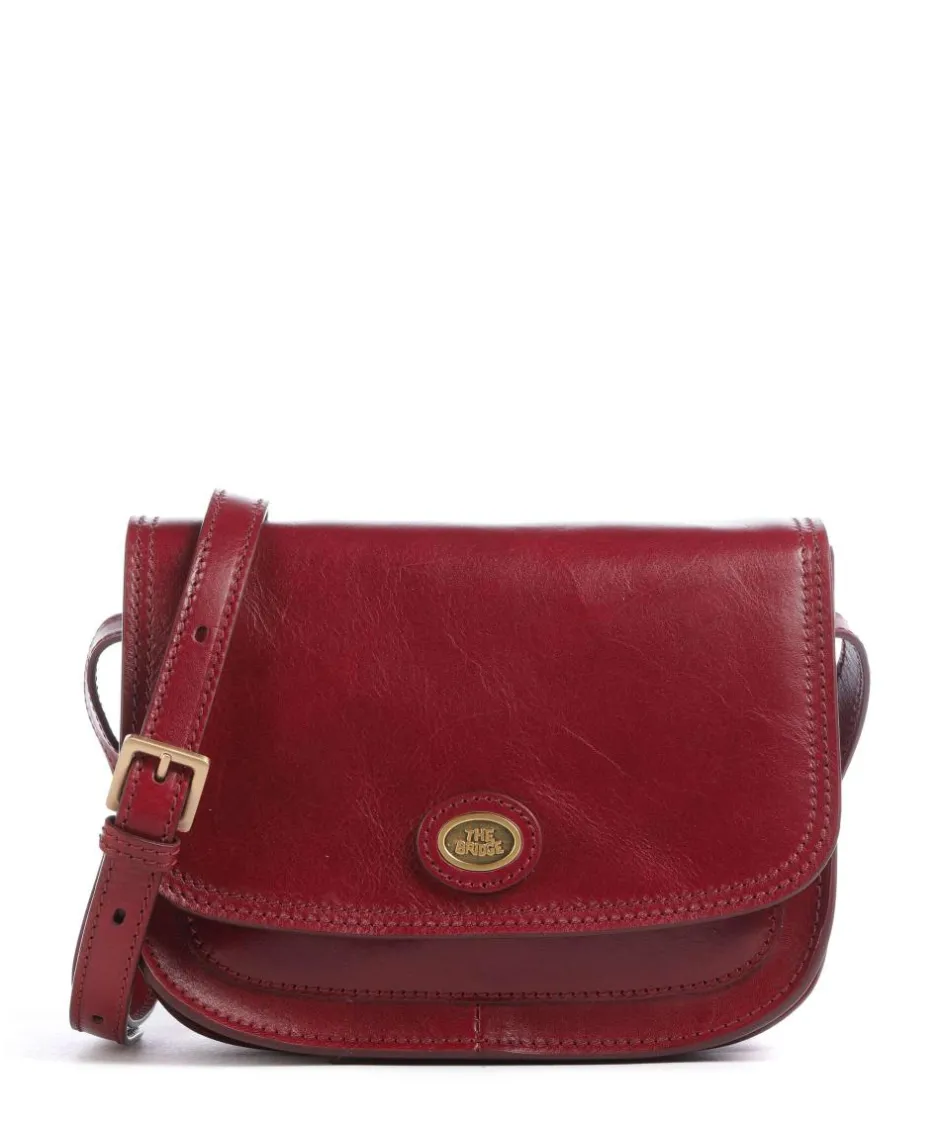 The Bridge Crossbody Bags-Story Donna Crossbody bag fine grain leather