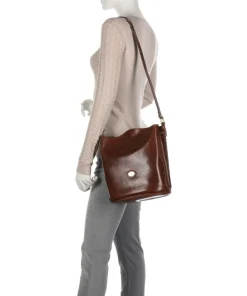 The Bridge Shoulder Bags|Hobo Bags-Story Donna Hobo bag smooth cow leather