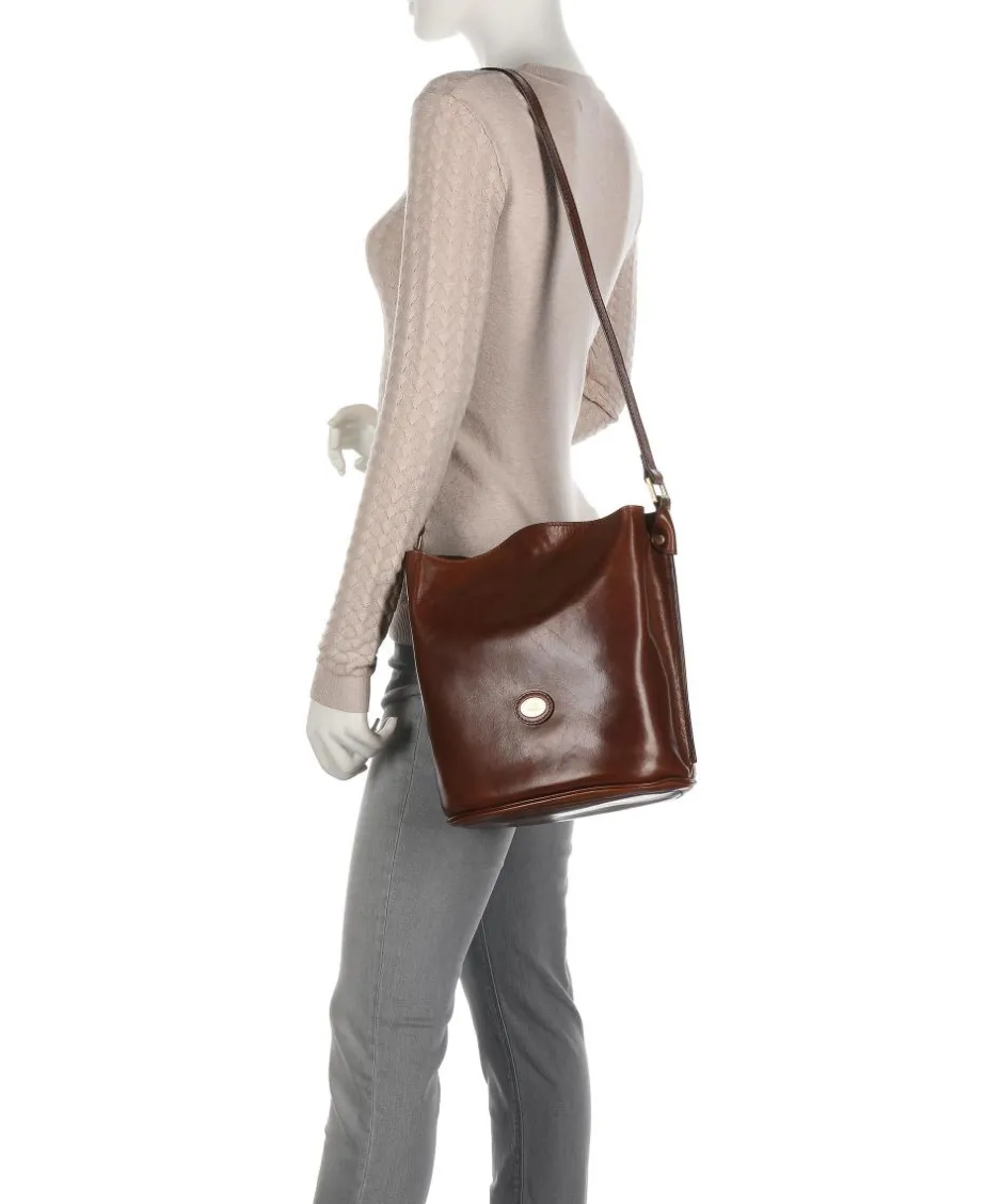 The Bridge Shoulder Bags|Hobo Bags-Story Donna Hobo bag smooth cow leather