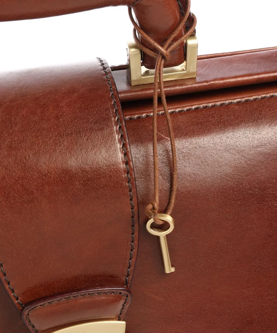 The Bridge Business- & Laptop Bags-Story Uomo Doctors bag pull-up cow leather