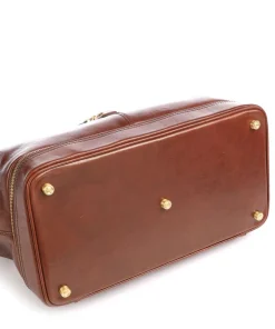 The Bridge Business- & Laptop Bags-Story Uomo Doctors bag pull-up cow leather