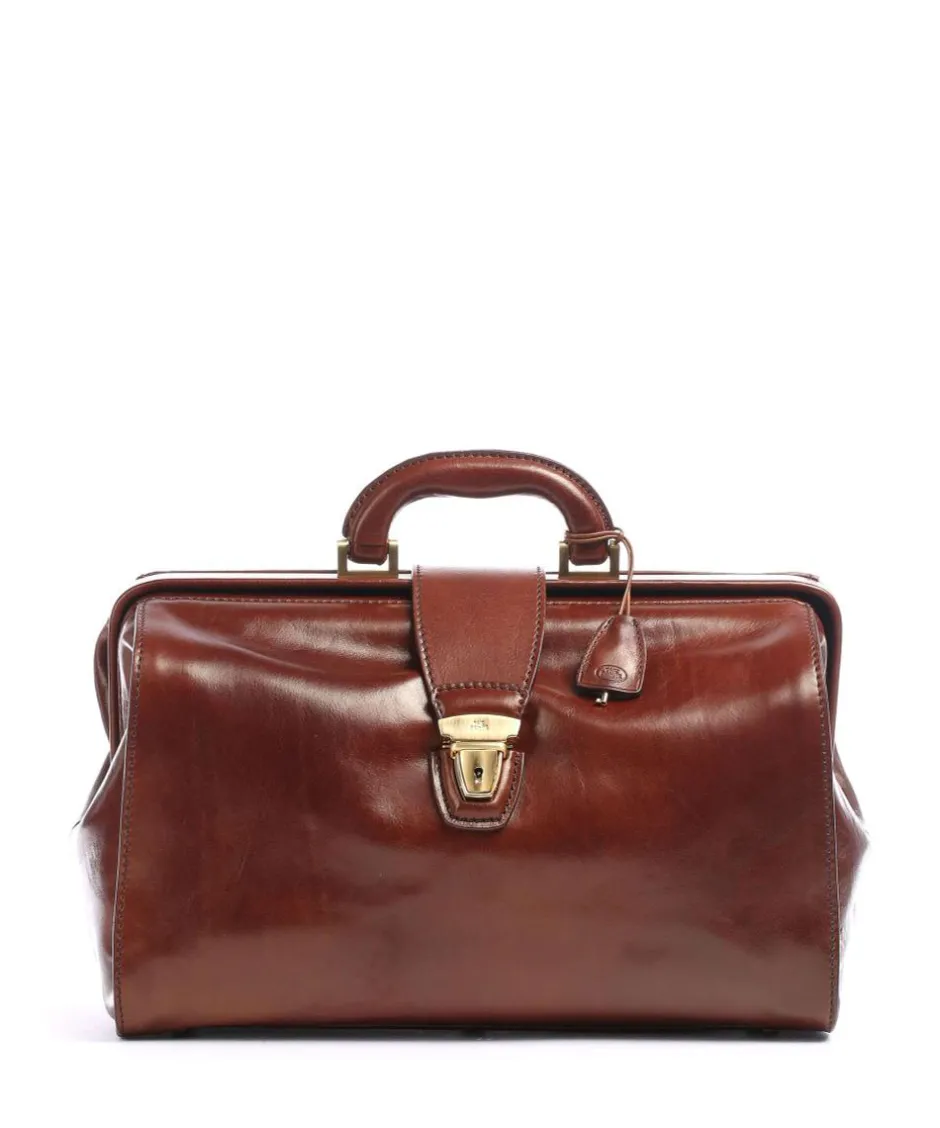 The Bridge Business- & Laptop Bags-Story Uomo Doctors bag pull-up cow leather