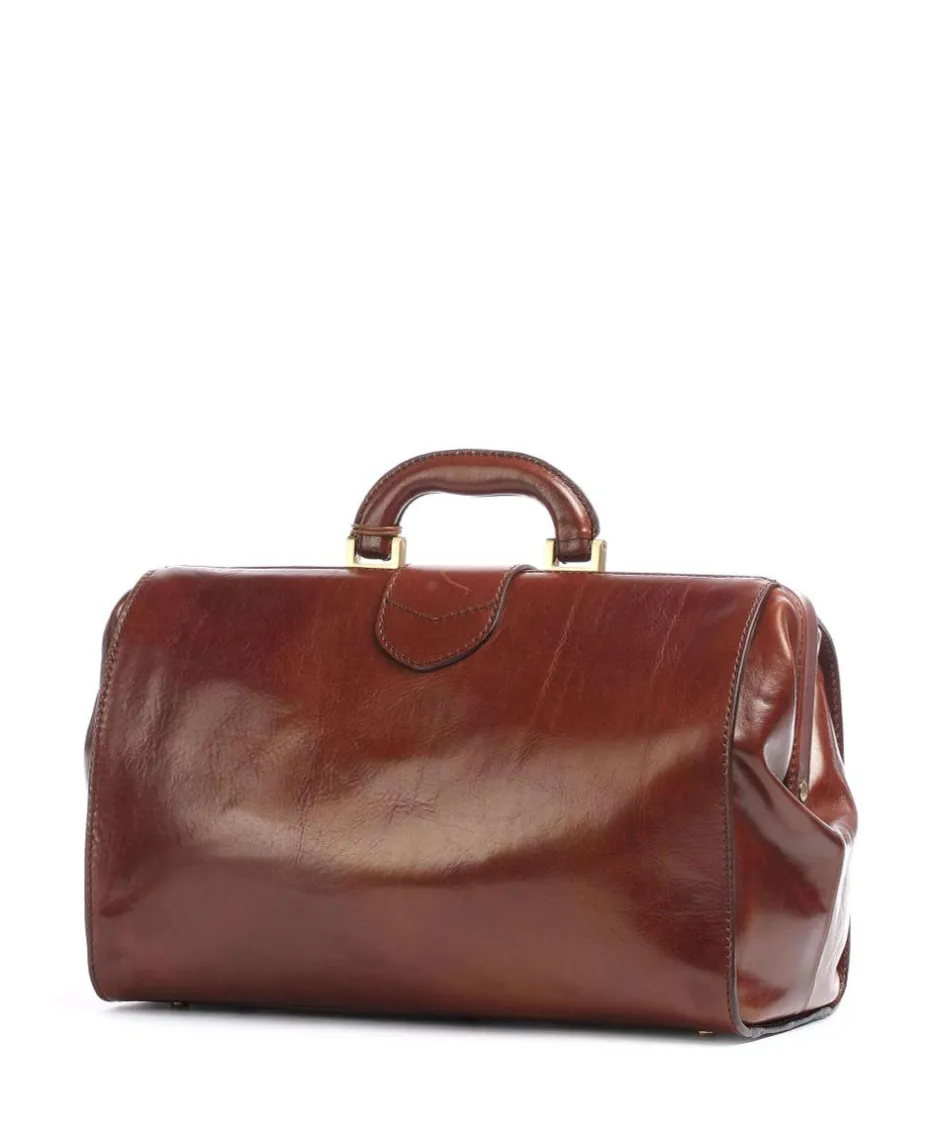The Bridge Business- & Laptop Bags-Story Uomo Doctors bag pull-up cow leather
