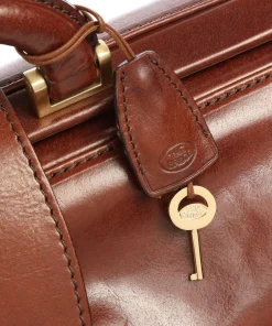 The Bridge Business- & Laptop Bags-Story Uomo Doctors bag pull-up cow leather