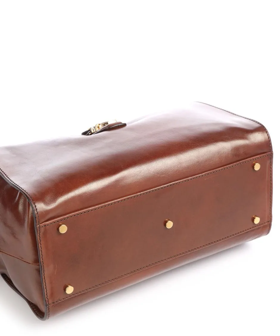 The Bridge Business- & Laptop Bags-Story Uomo Doctors bag pull-up cow leather