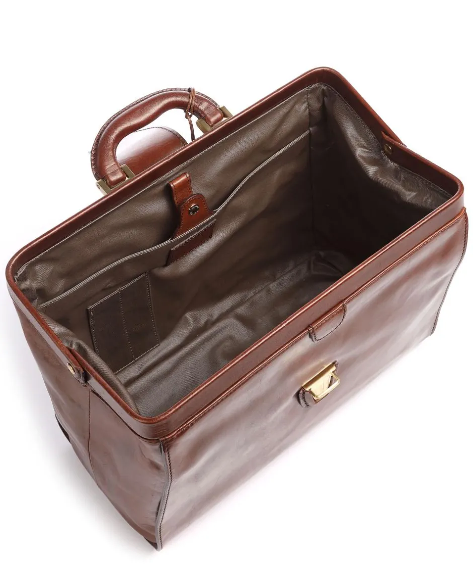 The Bridge Business- & Laptop Bags-Story Uomo Doctors bag pull-up cow leather