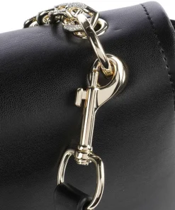 Love Moschino Crossbody Bags-Strass Heart Chain Crossbody bag imitation leather
