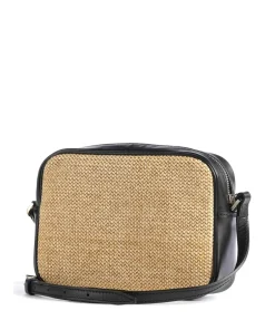 Patrizia Pepe Crossbody Bags-Straw Crossbody bag polypropylene, polyester