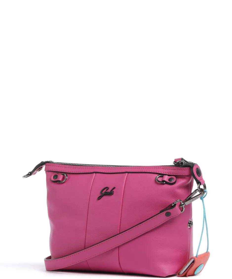 Gabs Crossbody Bags-Stripes Funny Crossbody bag grained calfskin