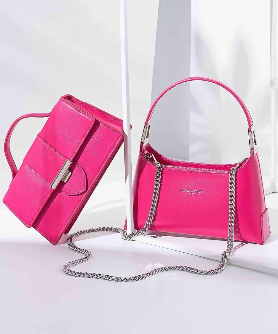Lancaster Clutch & Evening Bags|Shoulder Bags-Suave Ace Shoulder bag smooth cow leather