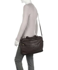 Harold Business- & Laptop Bags-Submarine Briefcase 14″ fine grain cow leather