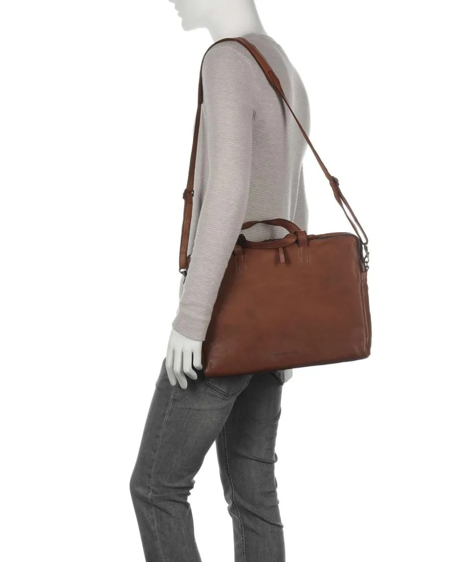 Harold Business- & Laptop Bags-Submarine Briefcase 15″ grained leather