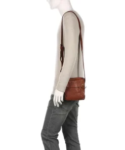 Harold Crossbody Bags-Submarine Crossbody bag grained cow leather