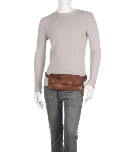 Harold Fanny Packs|Crossbody Bags-Submarine Fanny pack fine grain cow leather