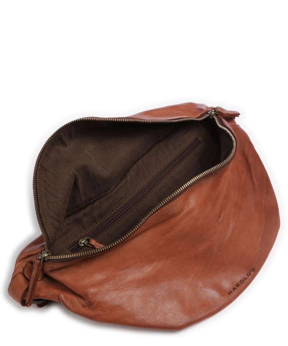 Harold Sling Bags|Fanny Packs-Submarine Fanny pack fine grain cow leather