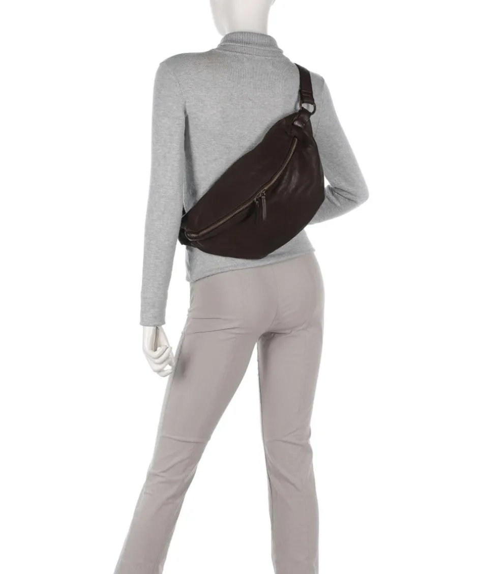 Harold Sling Bags|Fanny Packs-Submarine Fanny pack fine grain cow leather
