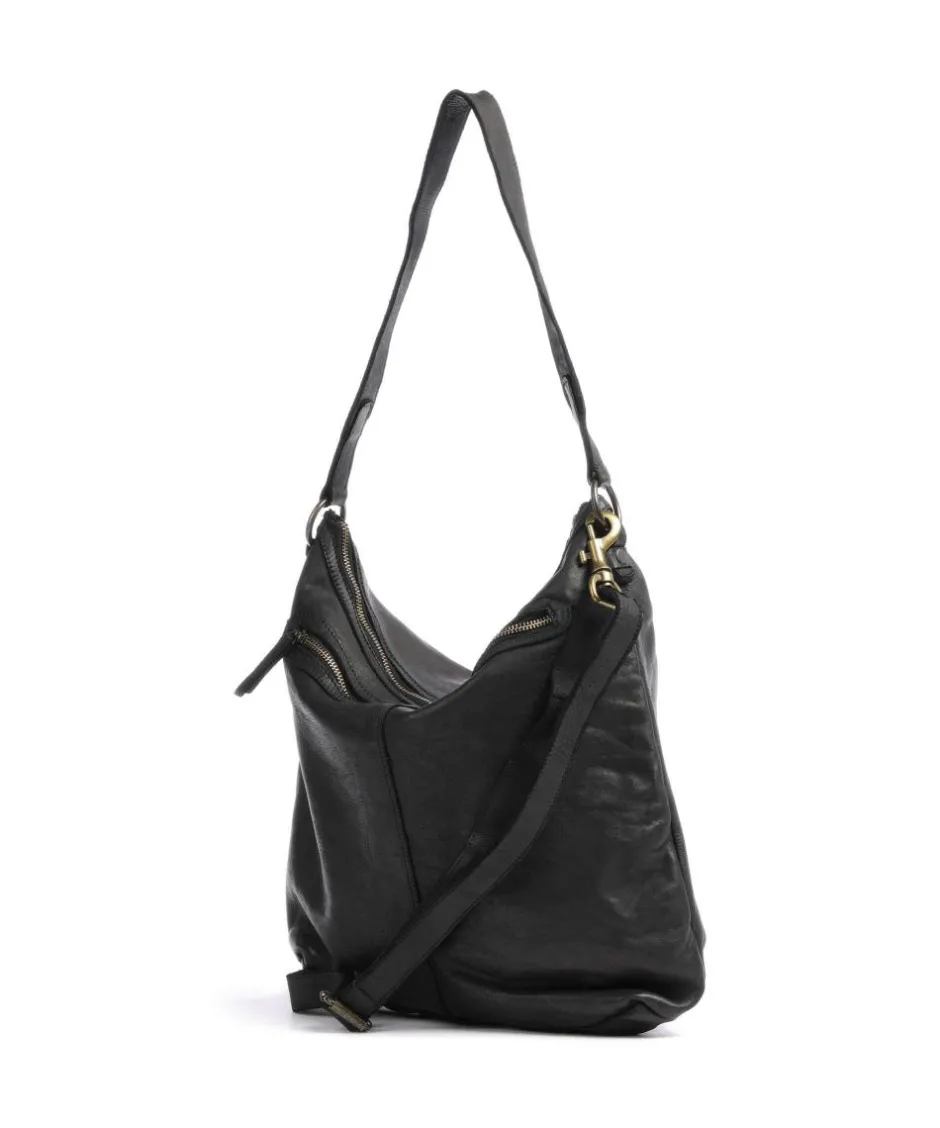 Harold Shoulder Bags|Hobo Bags-Submarine Hobo bag grained cow leather