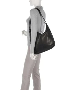 Harold Shoulder Bags|Hobo Bags-Submarine Hobo bag grained cow leather