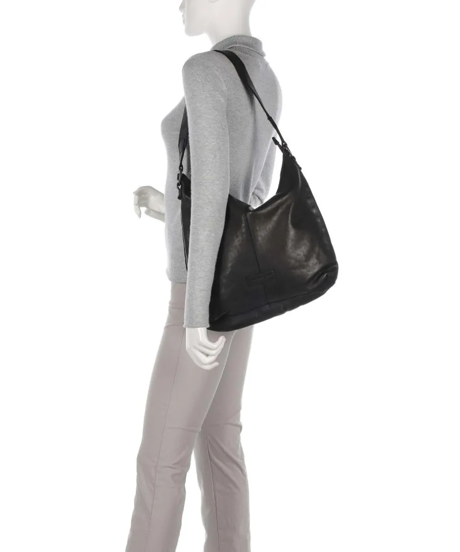 Harold Shoulder Bags|Hobo Bags-Submarine Hobo bag grained cow leather