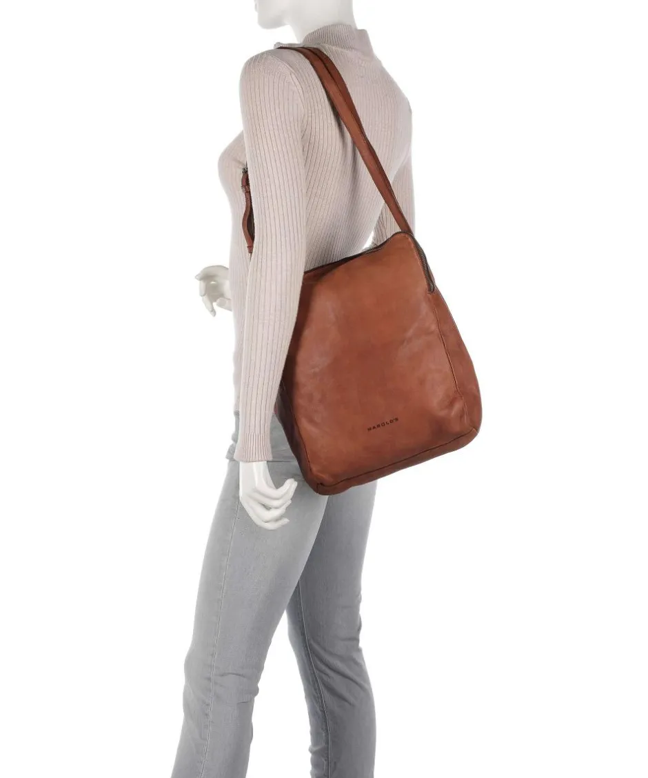Harold Shoulder Bags|Hobo Bags-Submarine Hobo bag grained leather