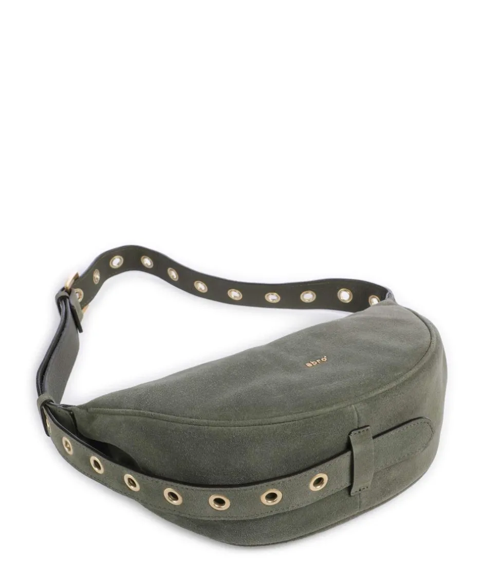 Abro Shoulder Bags|Crossbody Bags-Suede By My Side Small Shoulder bag brushed leather