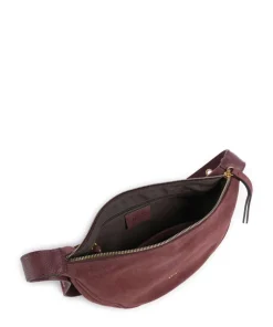 Abro Shoulder Bags|Crossbody Bags-Suede By My Side Small Shoulder bag brushed leather