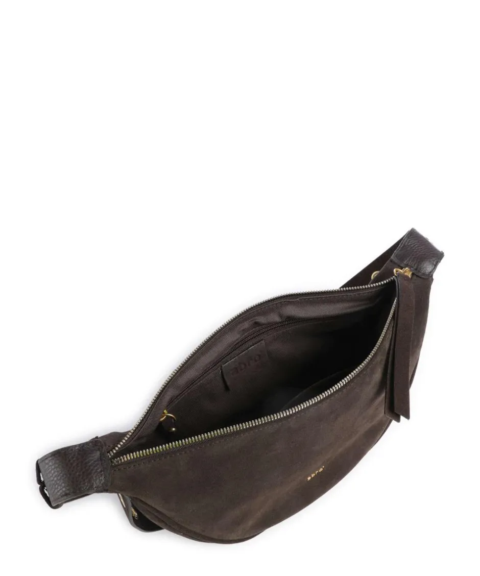 Abro Shoulder Bags|Crossbody Bags-Suede By My Side Small Shoulder bag brushed leather