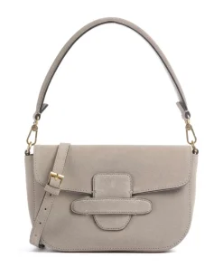 Abro Shoulder Bags|Crossbody Bags-Suede Camilla Shoulder bag brushed leather