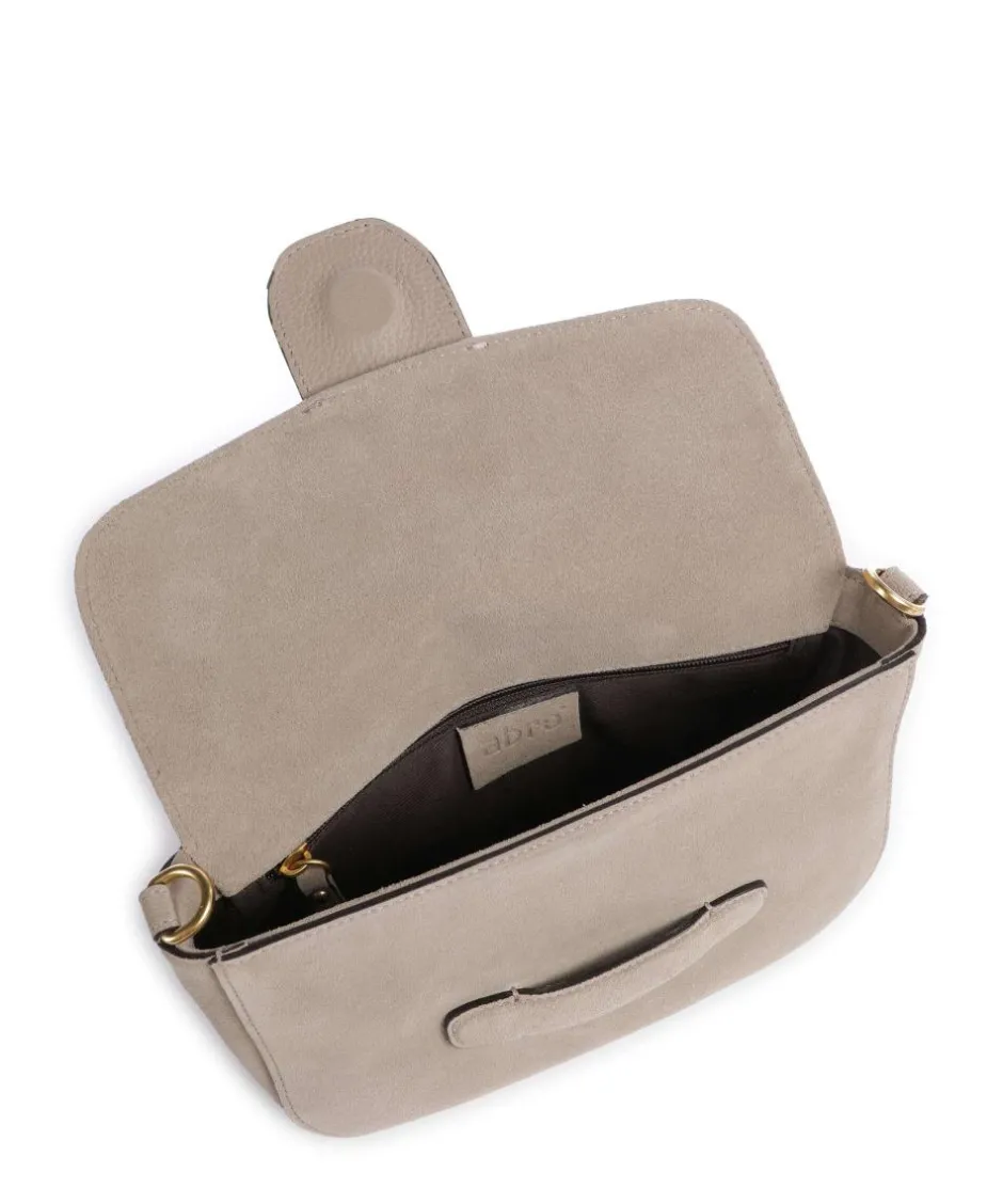 Abro Shoulder Bags|Crossbody Bags-Suede Camilla Shoulder bag brushed leather