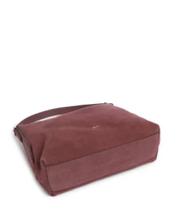 Abro Shoulder Bags|Hobo Bags-Suede Carina Hobo bag brushed leather