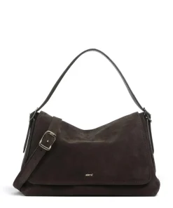 Abro Shoulder Bags|Hobo Bags-Suede Carina Hobo bag brushed leather