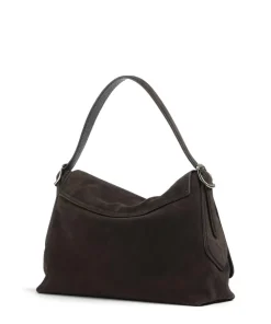 Abro Shoulder Bags|Hobo Bags-Suede Carina Hobo bag brushed leather