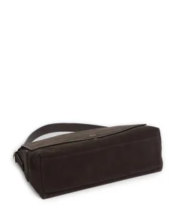 Abro Shoulder Bags|Hobo Bags-Suede Carina Hobo bag brushed leather