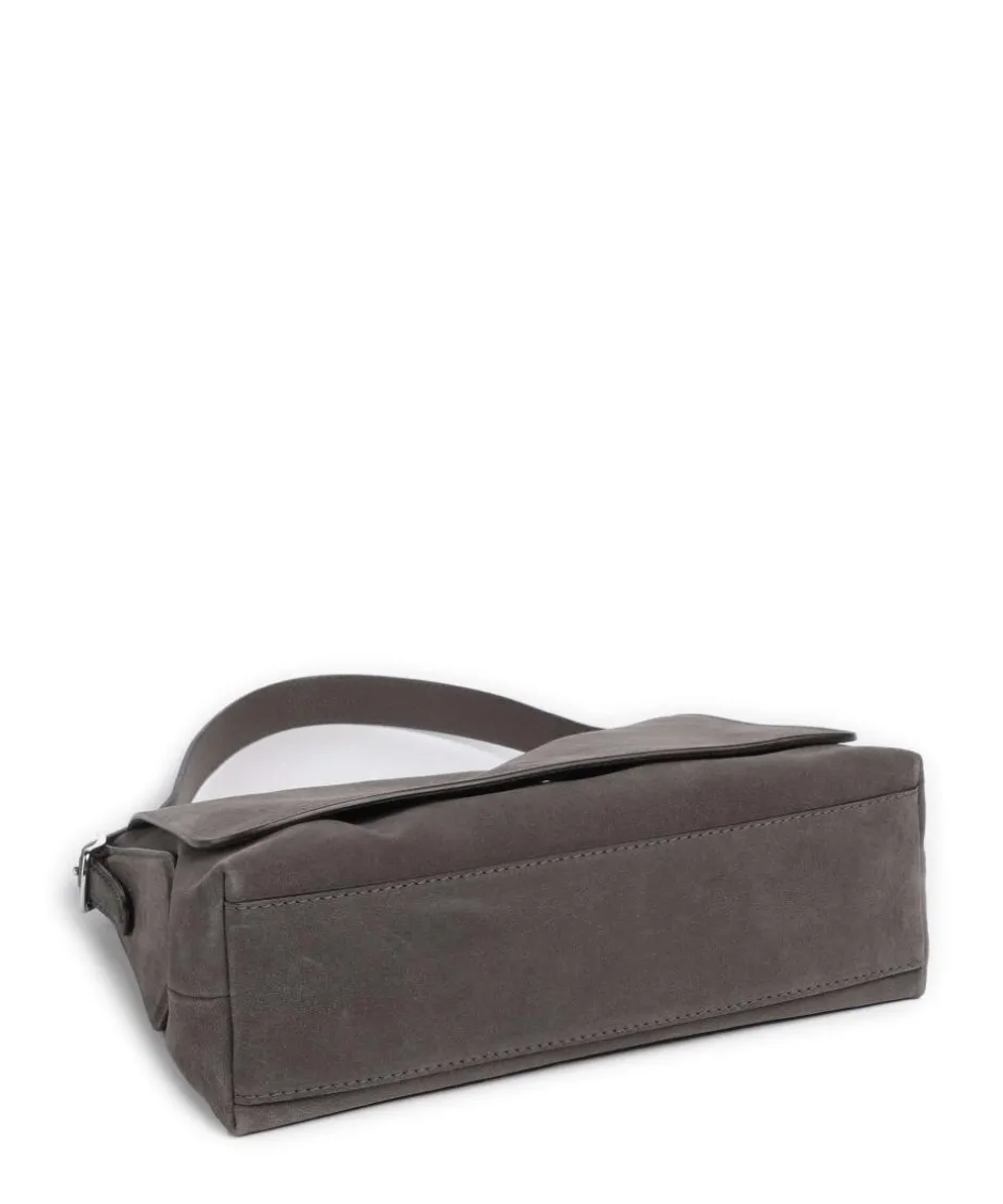 Abro Shoulder Bags|Hobo Bags-Suede Carina Hobo bag brushed leather