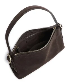Abro Shoulder Bags|Crossbody Bags-Suede Carina Shoulder bag brushed leather