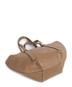 Abro Tote Bags|Handbags-Suede Cosmo Medium Tote bag brushed leather