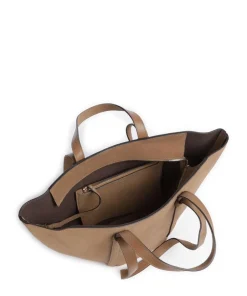 Abro Tote Bags|Handbags-Suede Cosmo Medium Tote bag brushed leather