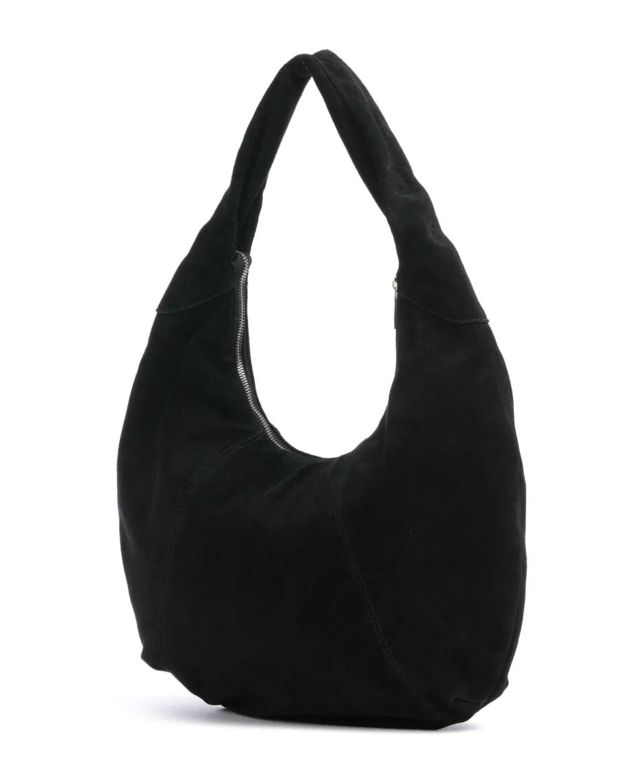 Núnoo Shoulder Bags|Hobo Bags-Suede Gabi Hobo bag brushed cow leather
