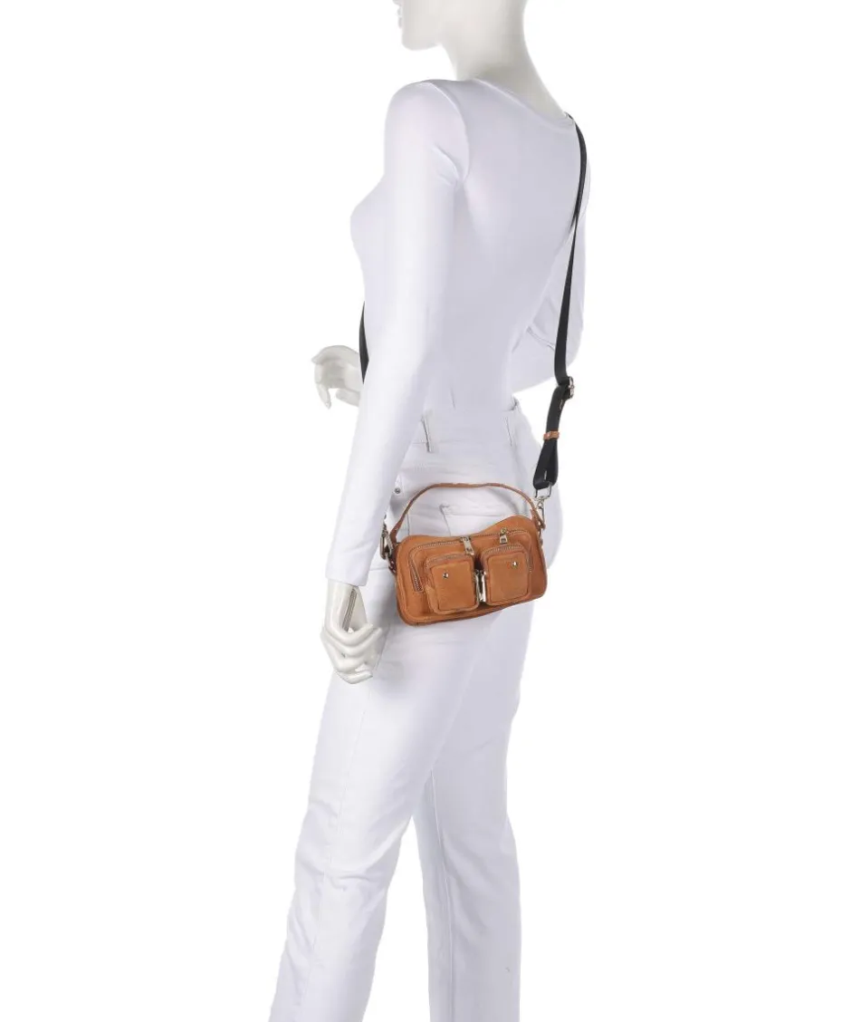 Núnoo Handbags|Crossbody Bags-Suede Helena Crossbody bag brushed leather